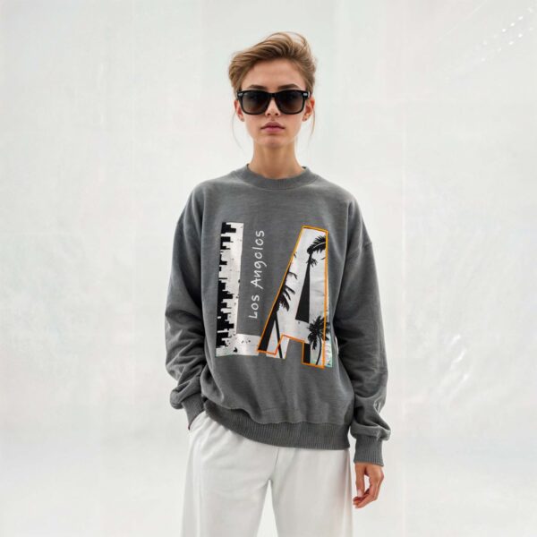 Sweatshirt - Size Chart - LA Dream in - Downtown Trendz - Male Girls